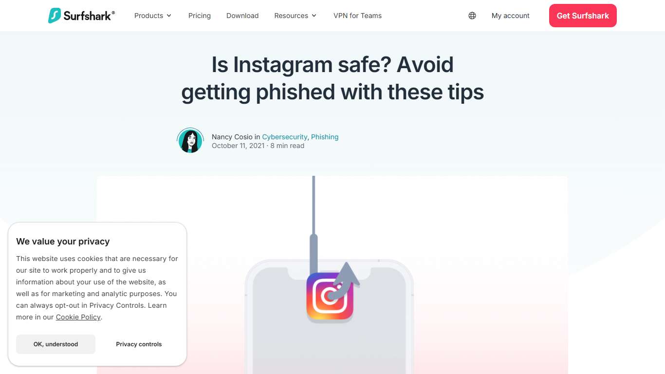 Instagram phishing: How to avoid it in 2026 - Surfshark